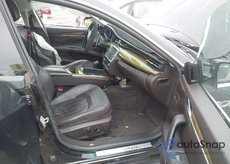 2014 Maserati Quattroporte Gts из США, поврежденный, VIN ZAM56PPA8E1086232